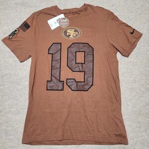 Nike‎ San Francisco 49ers Deebo Samuel Salute to Service Jersey T Shirt